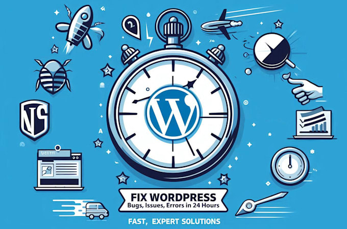 fix wordpress bugs, issues, errors in 24 hours