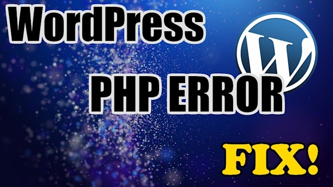 fix wordpress error troubleshoot