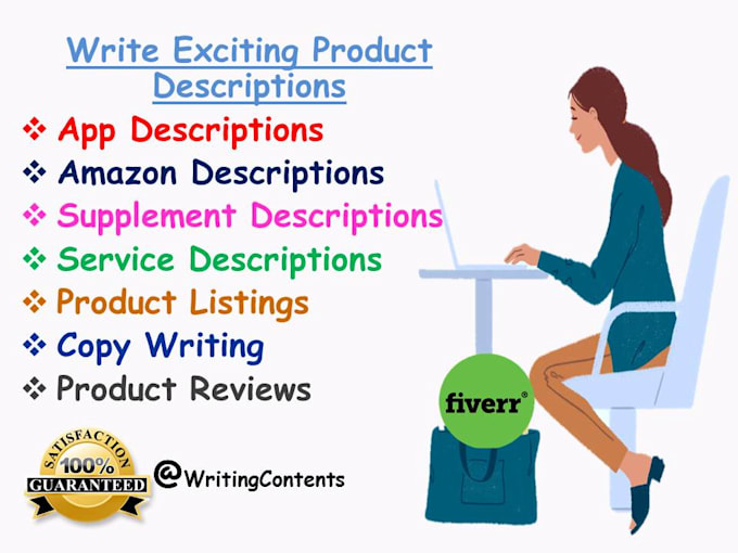 generate unique product descriptions that convert