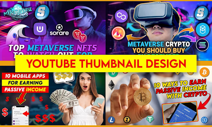 do stylish youtube thumbnail design