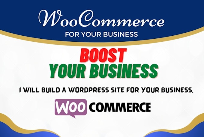 design an ecommerce website on wordpress using woo commerce