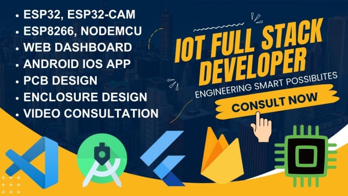 Do arduino programming, esp32 with mobile app development by ...