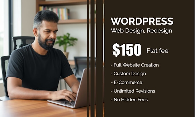 do wordpress web design, web development
