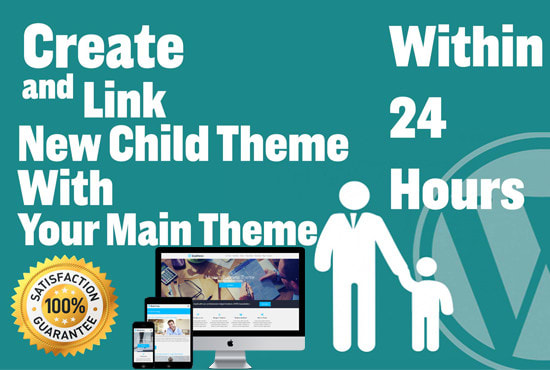 create and link wordpress child theme