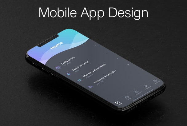 Design a beautiful and intuitive mobile app user interface by Wlebovics ...