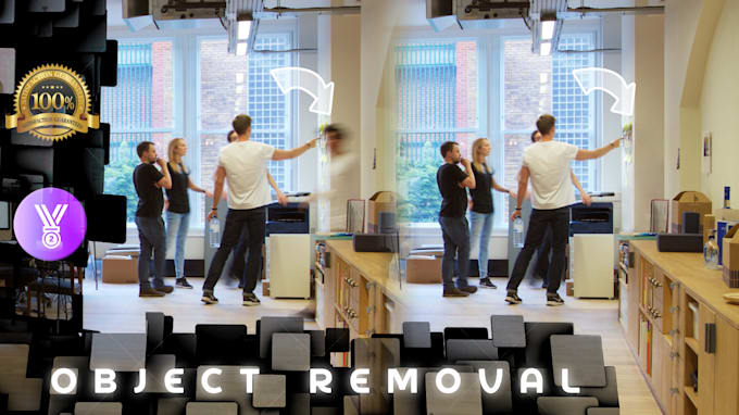 do object removal editing within 24 hours