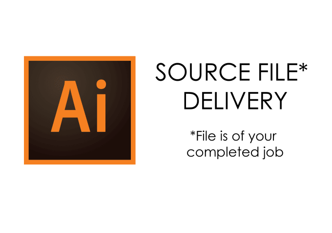 Send You The Source Ai Eps File Once Your Job Is Complete If Required By Jk Artanddesign