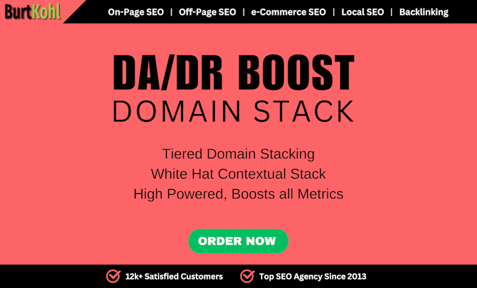 rank your site with domain authority stacking