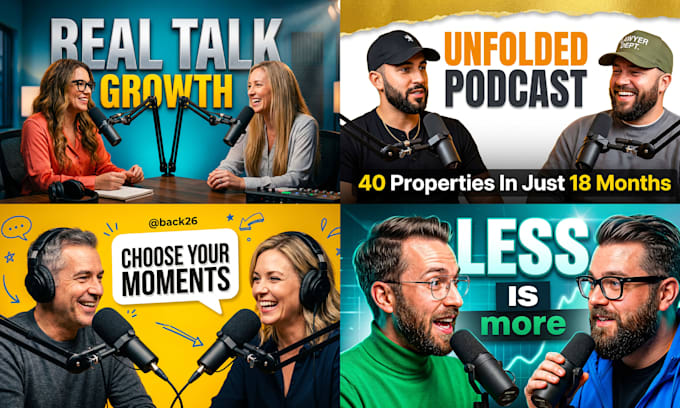 design podcast youtube thumbnail within 2 hours