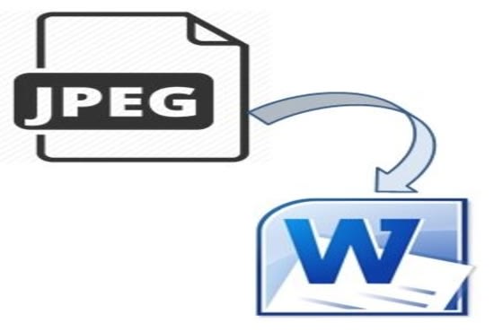 Convert jpg,jpeg image file to word document by Speedopenman | Fiverr