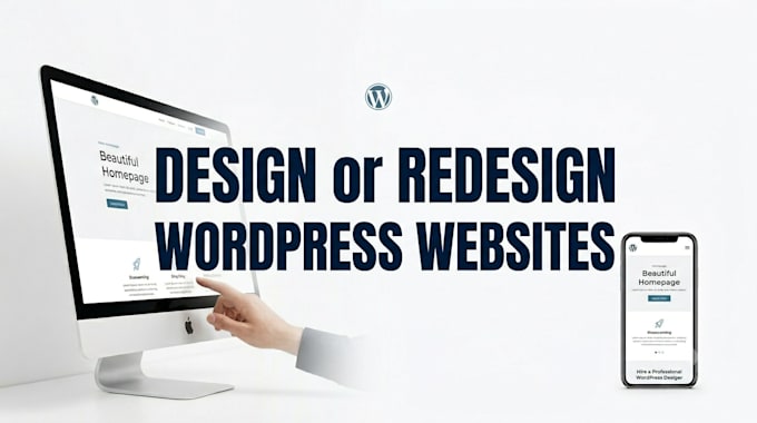 design or redesign stunning wordpress website
