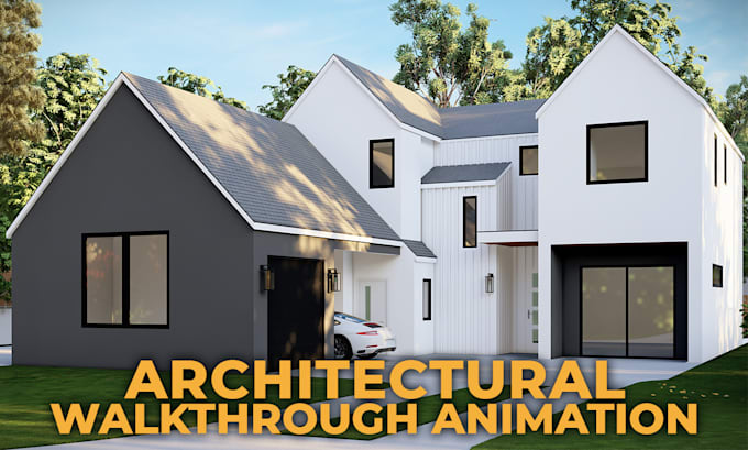 do architectural 3d walkthrough video animation exterior interior rendering