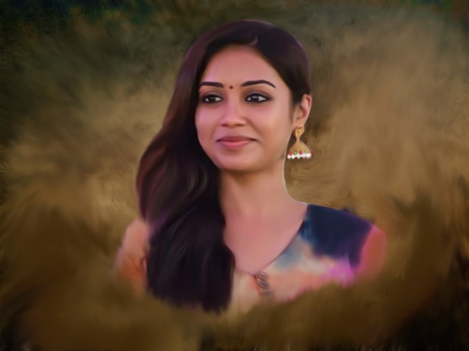 Change Your Photo Into Digital Oil Painting By Saiprashanth95