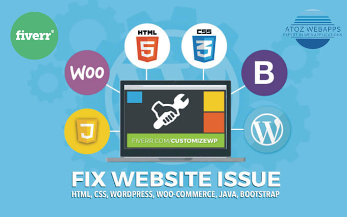 Do web development and fix html, css, php wordpress issue by Prolog ...