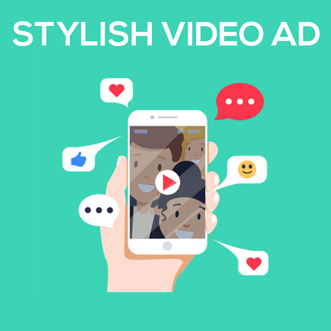 create stylish video ad for social media