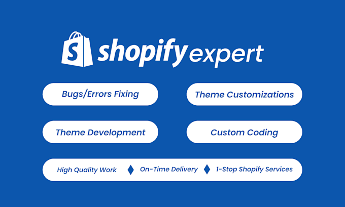 do shopify coding, bug fix and theme customization