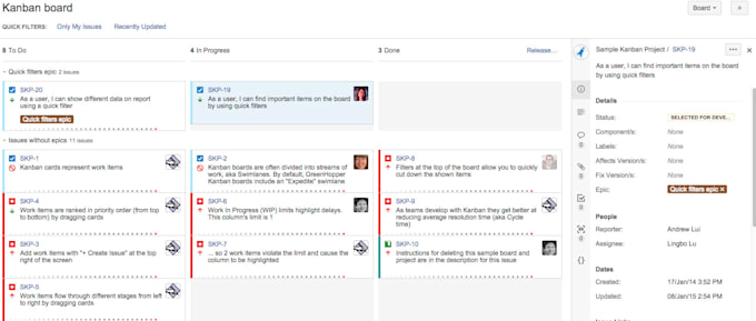 configure jira for scrum