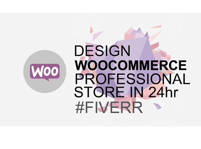 design woocommerce store from scratch