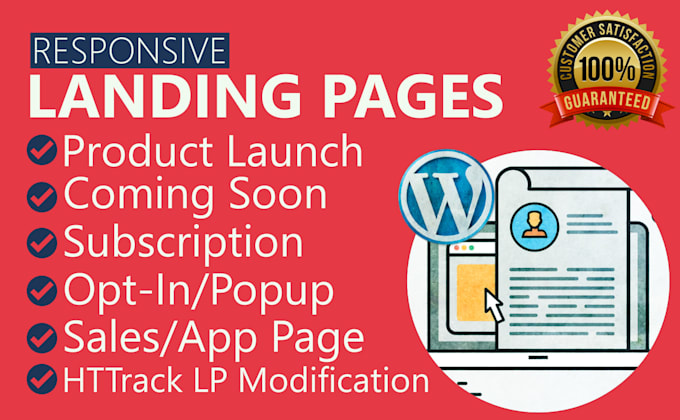 build landing pages, funnels, squeeze pages, lead pages