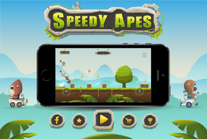 Create Any 2d Game Graphics Design And Ui For Your Game By Thefrob