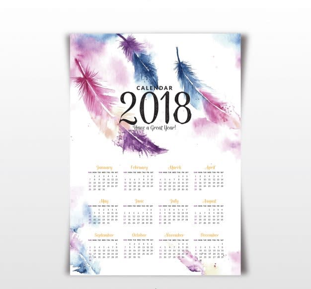 design awesome creative and proffesional calendar for you