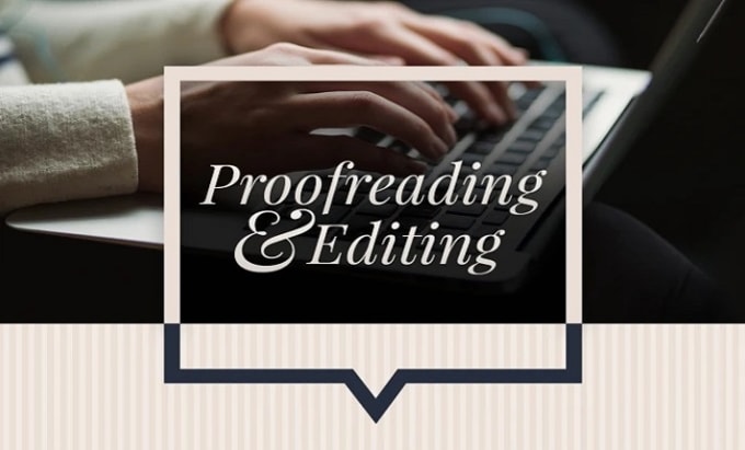 edit,proofread, or rewrite anything written in english