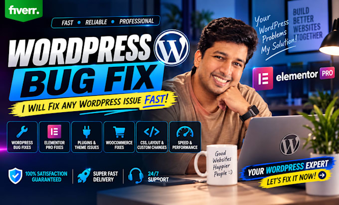 fix elementor, woocommerce and wordpress bugs