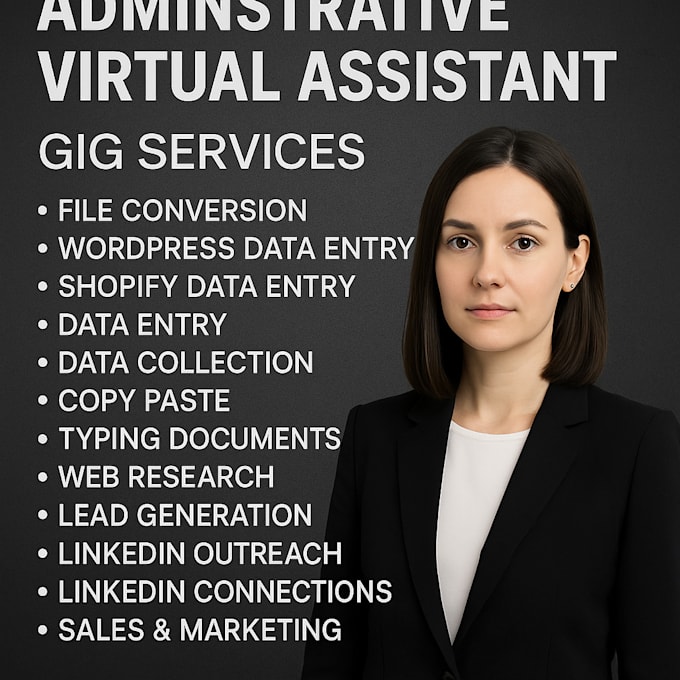 be your virtual assistant for highly targeted b2b leads and linkedin outreach