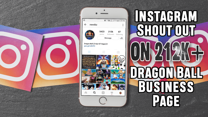Make Your Dragon Ball Products Viral On My 210k Dbz Page By Aelbhery89