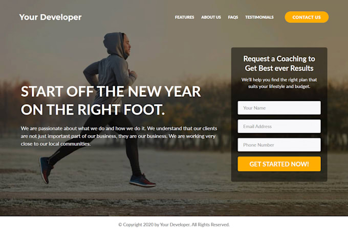 create a perfect sales funnel, sales page or landing page in wordpress