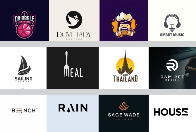 Do 4 high quality business logo design by Belle_designer | Fiverr