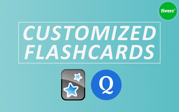 Make Customized Anki Or Quizlet Flashcards For You By Kylaarzad0n