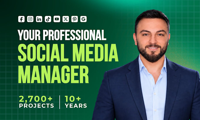 be your social media manager and content creator