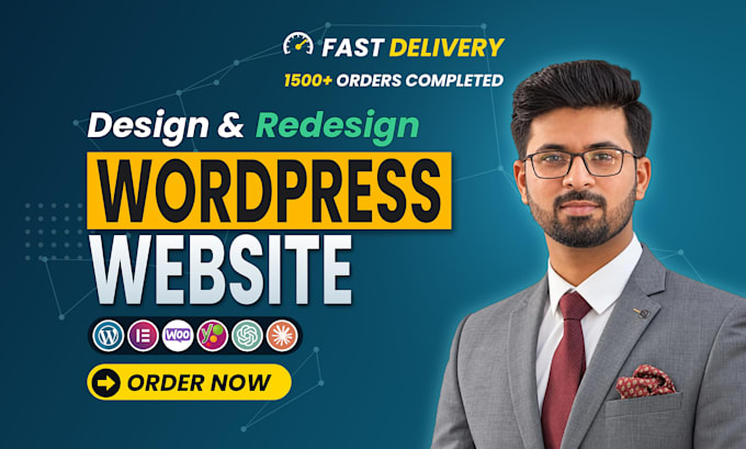 do wordpress website development, design or redesign for your business
