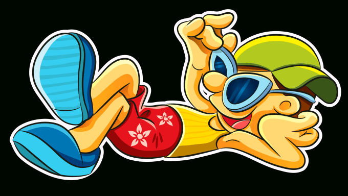 cartoon character stickers