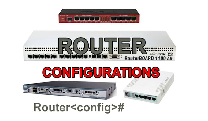 configure your  cisco mikrotik or any router perfectly