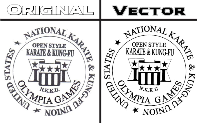 vector trace or vectorise any image with source file