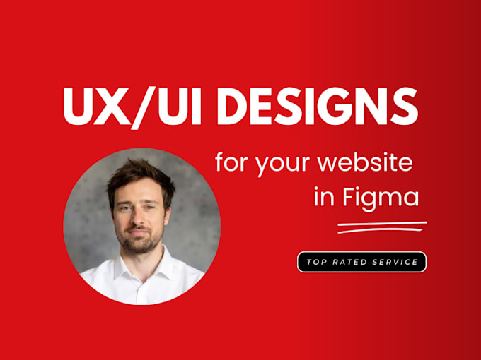 create figma UX UI designs for your website or app
