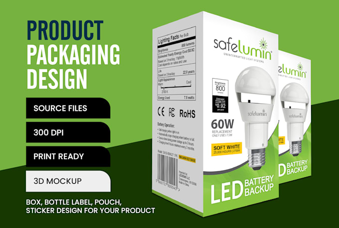 do professional custom box and label design services