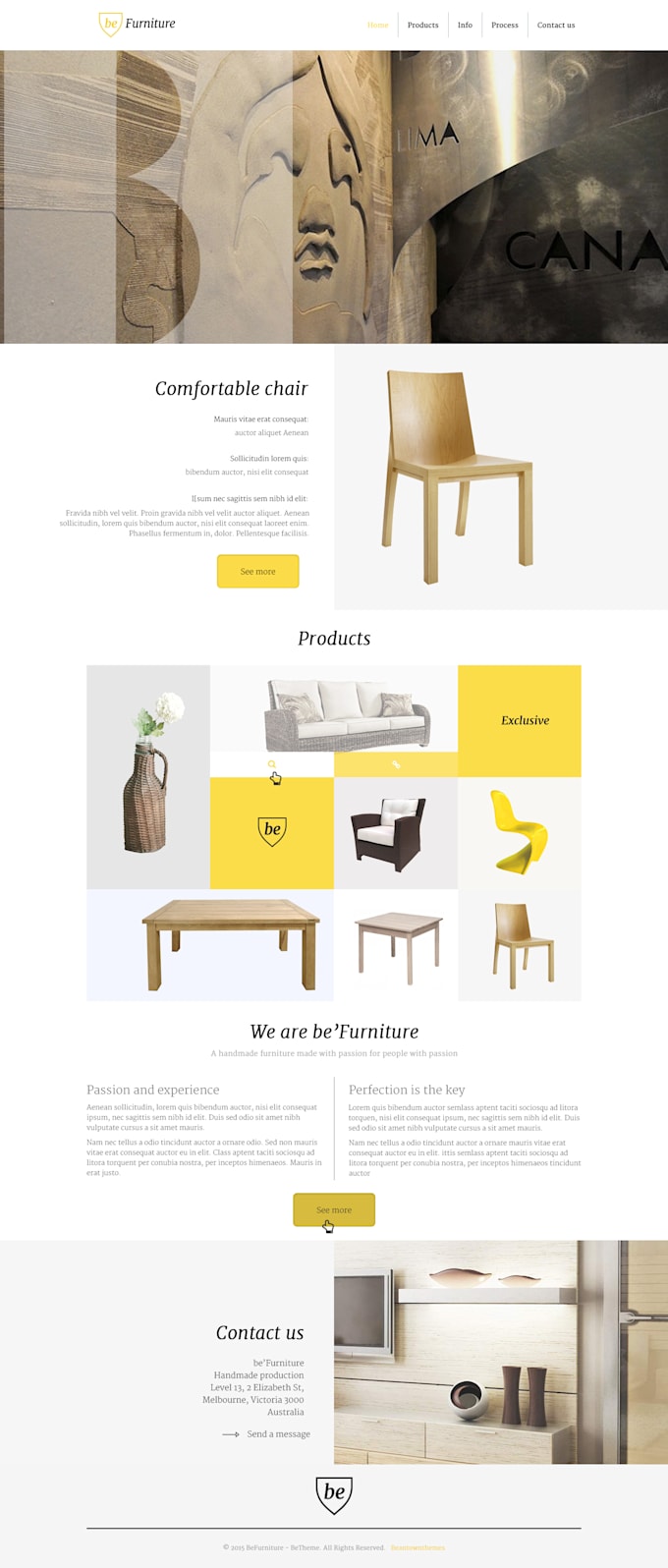 Convert photoshop to html by Sabreen91 | Fiverr