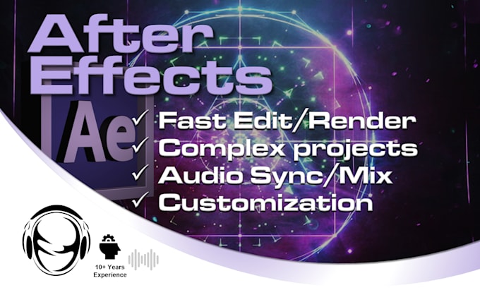 professionally edit after effects templates
