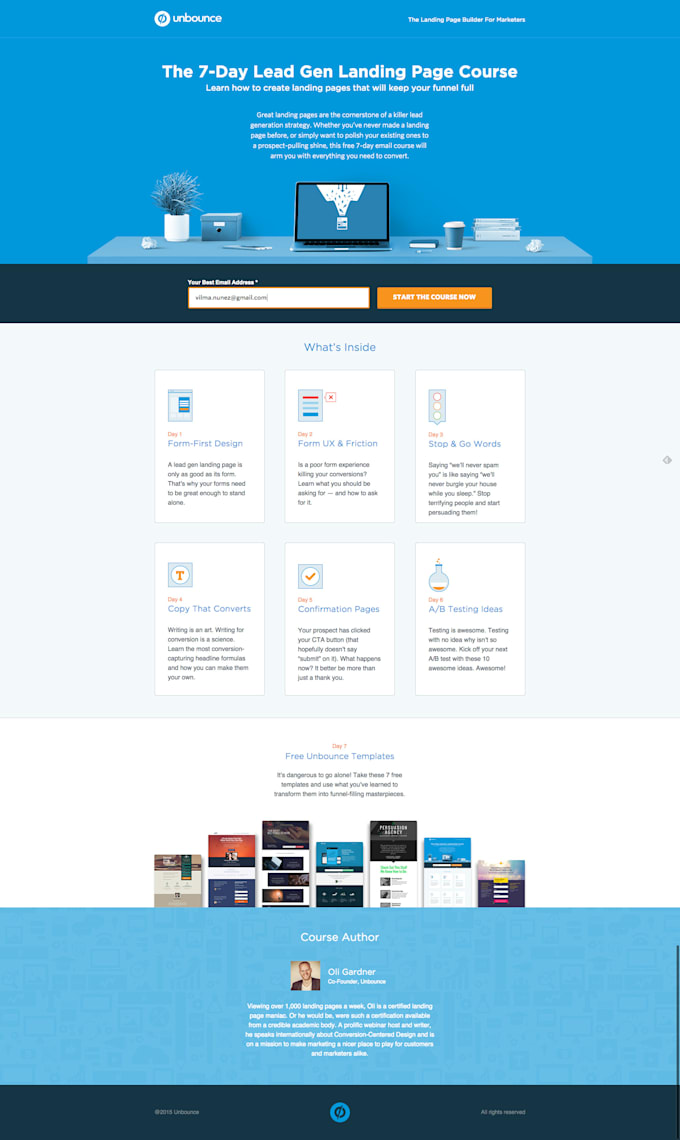do landing pages for you design only