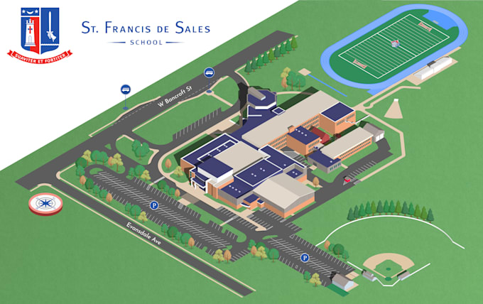 draw 3d map of the location you want