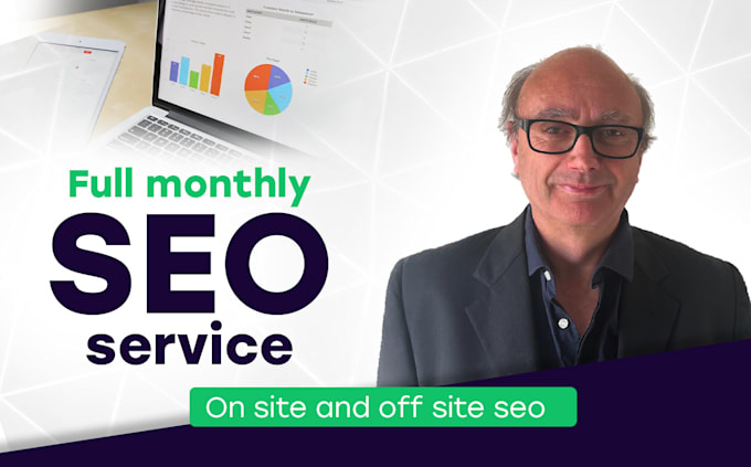 do full monthly website SEO with high quality backlinks