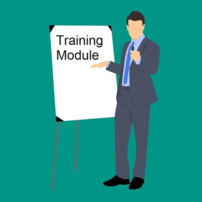 develop training module for your organization