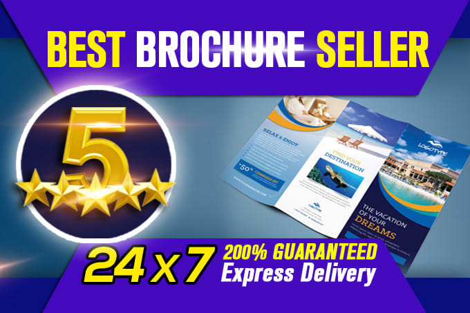 I will design a brochure in 24hr with unlimited revisions