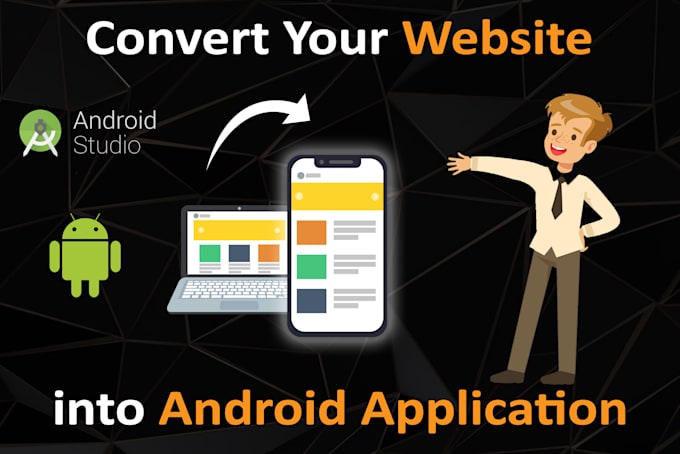 convert your website into a professional android app