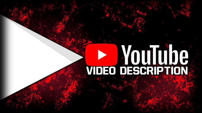 write youtube video description