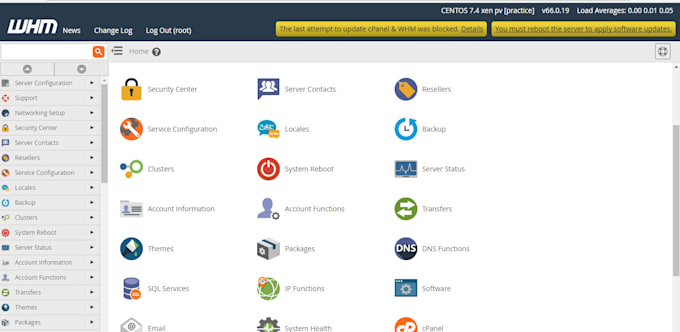 fix whm cpanel issue perfectly