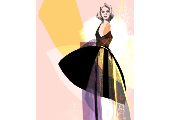 High fashion illustration store